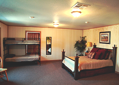 Frontier Telegraph motel inside